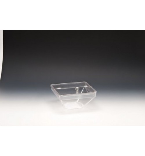 POLYCARBONAT KAPAKLI KASE 22X22XH:11 Cm